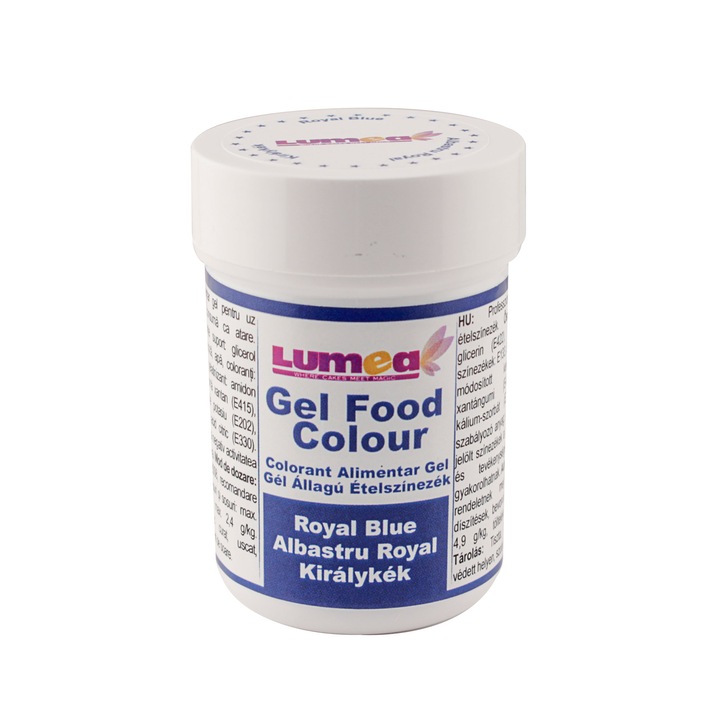 Colorant alimentar gel Albastru royal, 30g - Lumea