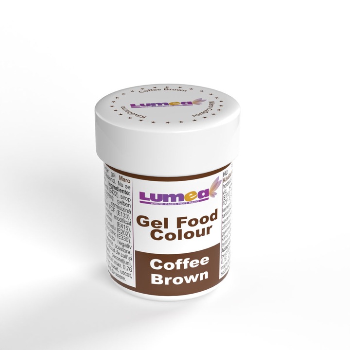 Colorant alimentar gel Maro cafeniu, 30g - Lumea