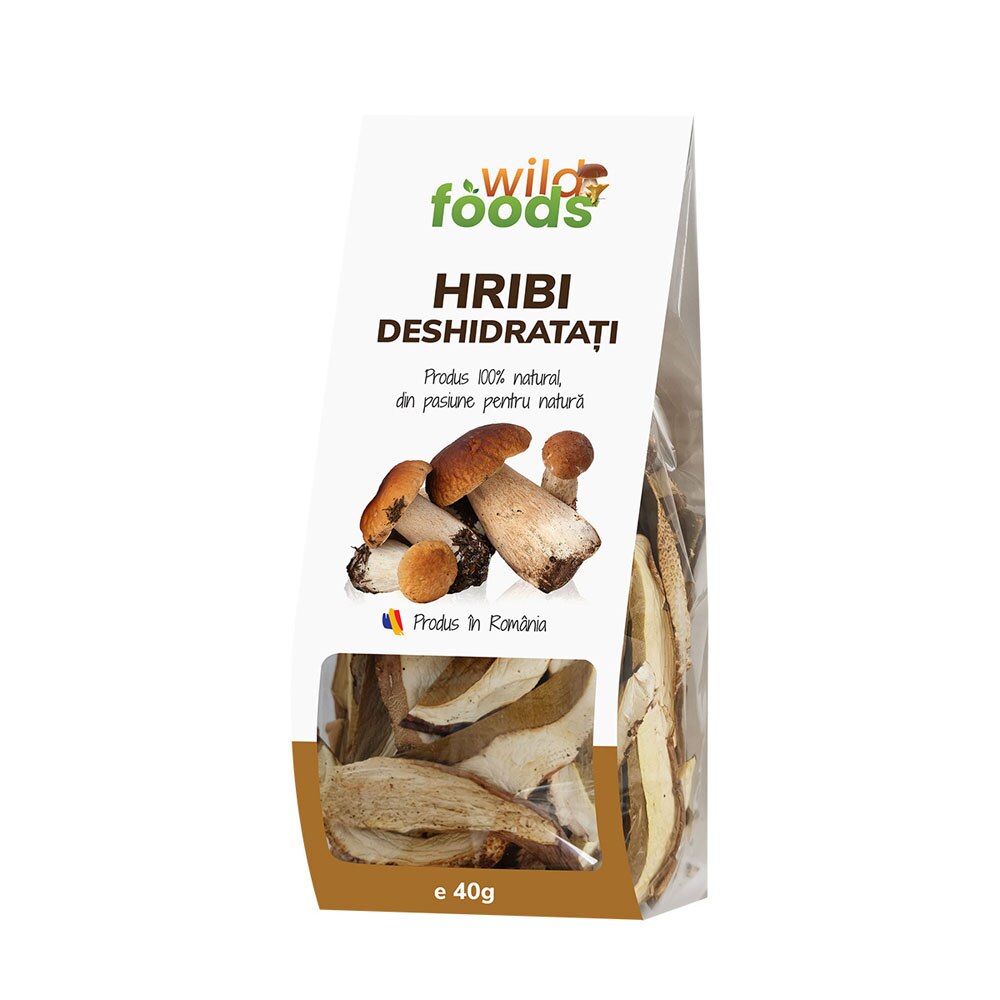 Hribi deshidratati, Wild Foods, 40 g