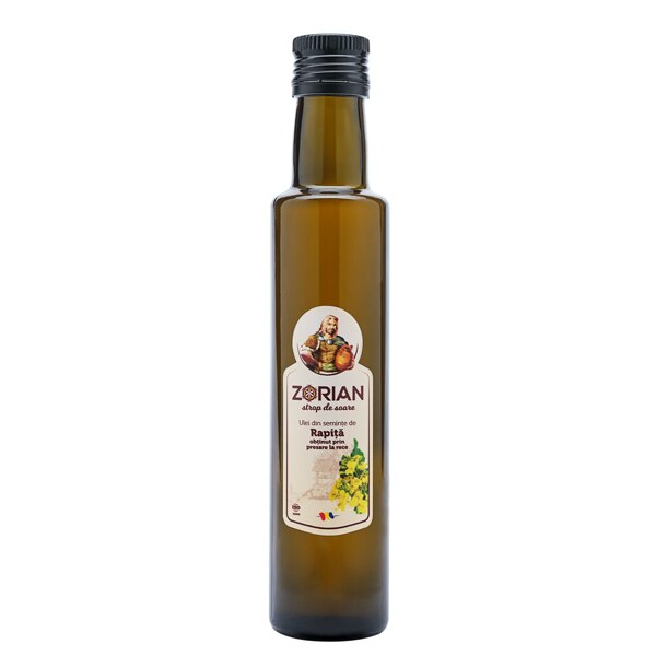 Ulei din seminte de rapita presat la rece - 250 ml