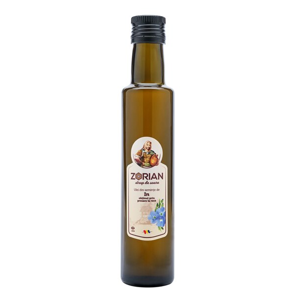 Ulei din seminte de in presat la rece - 250 ml