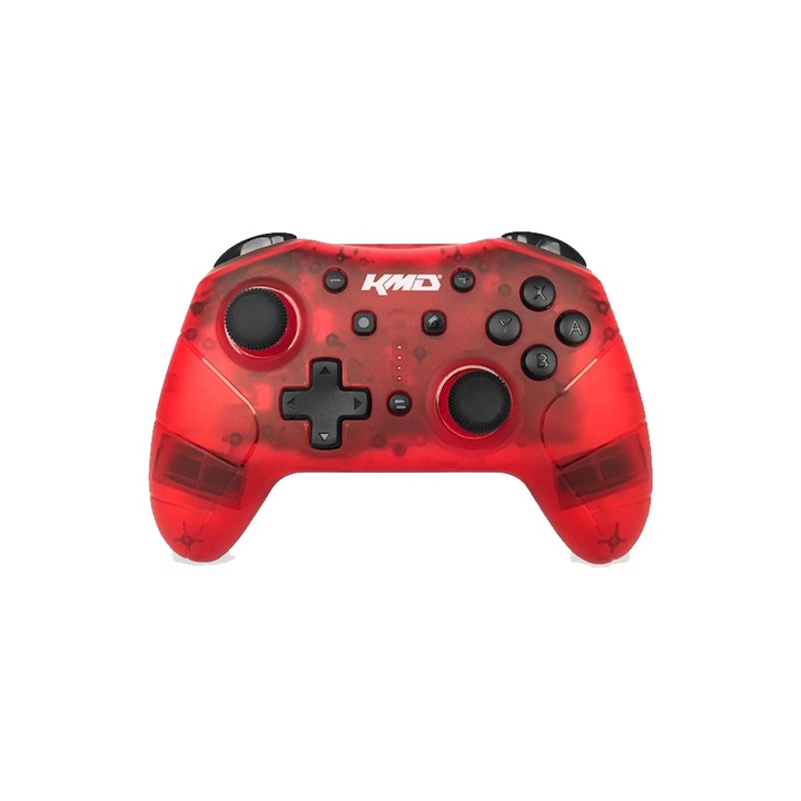 Контролер Безжичен KMD Pro, Червено, за Nintendo Switch