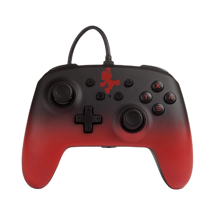 Controller PowerA Enhancedcu fir Mario Fade pentru Nintendo Switch