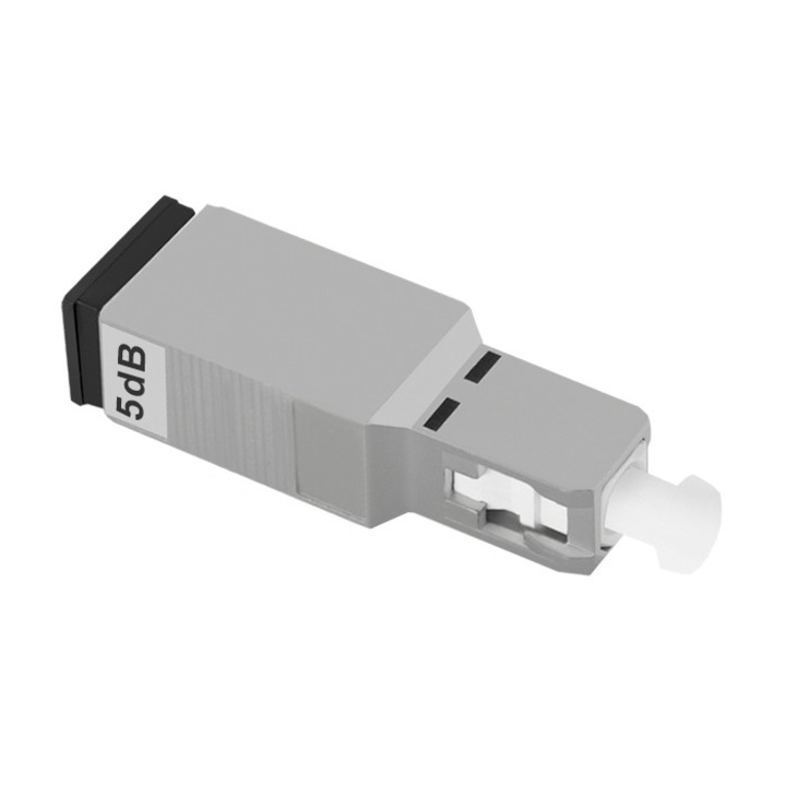 Conector fibra optica Qoltec, SC/UPC(F)-SC/UPC(M), 5dB