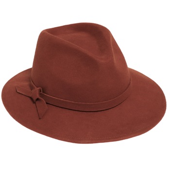 Palarie unisex, din 100% lana, cu snur, Portocaliu, marime 55 cm - PAL463 Palarie unisex, din 100% lana, cu snur, Portocaliu, marime 55 cm - PAL463