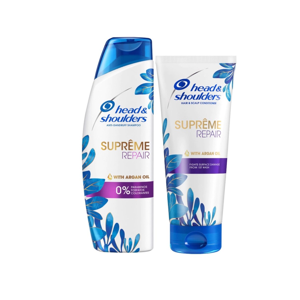 Set Head&Shoulders Supreme Repair 4 bucati, 2x250ml sampon,2x220ml balsam