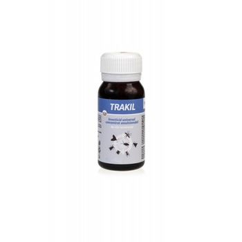 Insecticid/ otrava concentrat de contact, molii, tantari, muste, paianjeni, gandaci, plosnite, furnici, TRAKIL, 150 ml Insecticid/ otrava concentrat de contact, molii, tantari, muste, paianjeni, gandaci, plosnite, furnici, TRAKIL, 150 ml