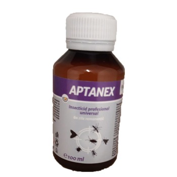 Insecticid/ otrava concentrat de contact, impotriva gandacilor, plosnitelor, moliilor, termitelor, acarienilor, paianjenilor, Aptanex, 500 ml Insecticid/ otrava concentrat de contact, impotriva gandacilor, plosnitelor, moliilor, termitelor, acarienilor, paianjenilor, Aptanex, 500 ml