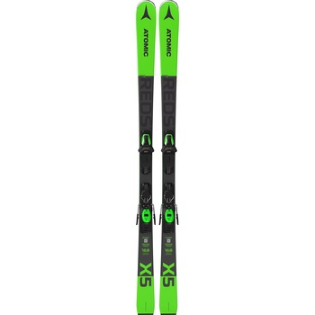 Schiuri Atomic REDSTER X5 cu legatura M10 GW, 161cm, verde/gri Schiuri Atomic REDSTER X5 cu legatura M10 GW, 161cm, verde/gri
