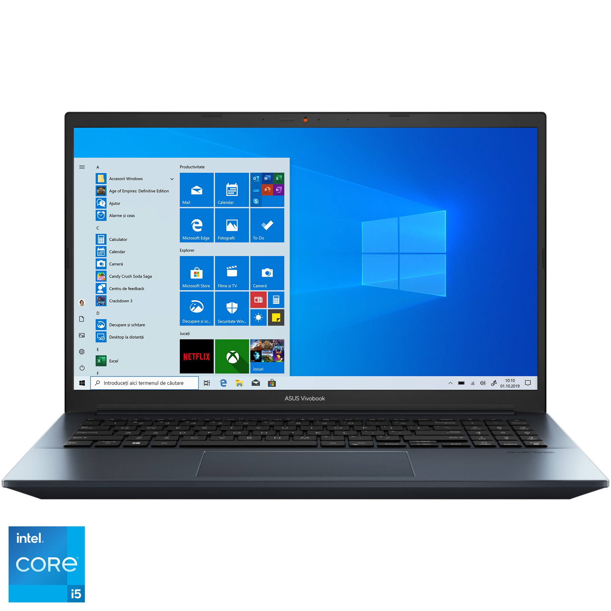 Laptop ASUS VivoBook Pro K3500PH cu procesor Intel® Core™ i5-11300H, 15.6