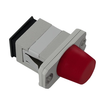 Adaptor hibrid Qoltec, SC / UPC - FC / UPC, Simplex, Multimode, Rosu Adaptor hibrid Qoltec, SC / UPC - FC / UPC, Simplex, Multimode, Rosu