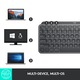 Клавиатура Безжична Logitech MX Keys Mini, Осветена, Layout US INTL, Черен