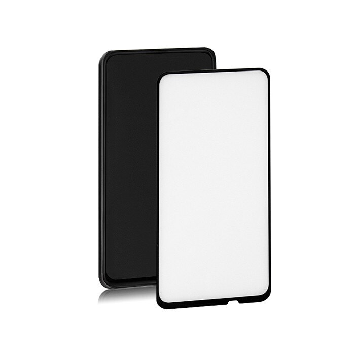Folie protectie Premium, Sticla securizata Full, 6D, Qoltec, Pentru Huawei Y9 Prime, Negru