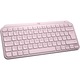 Клавиатура Безжична Logitech MX Keys Mini, Подсветка, Layout US INTL, Розов