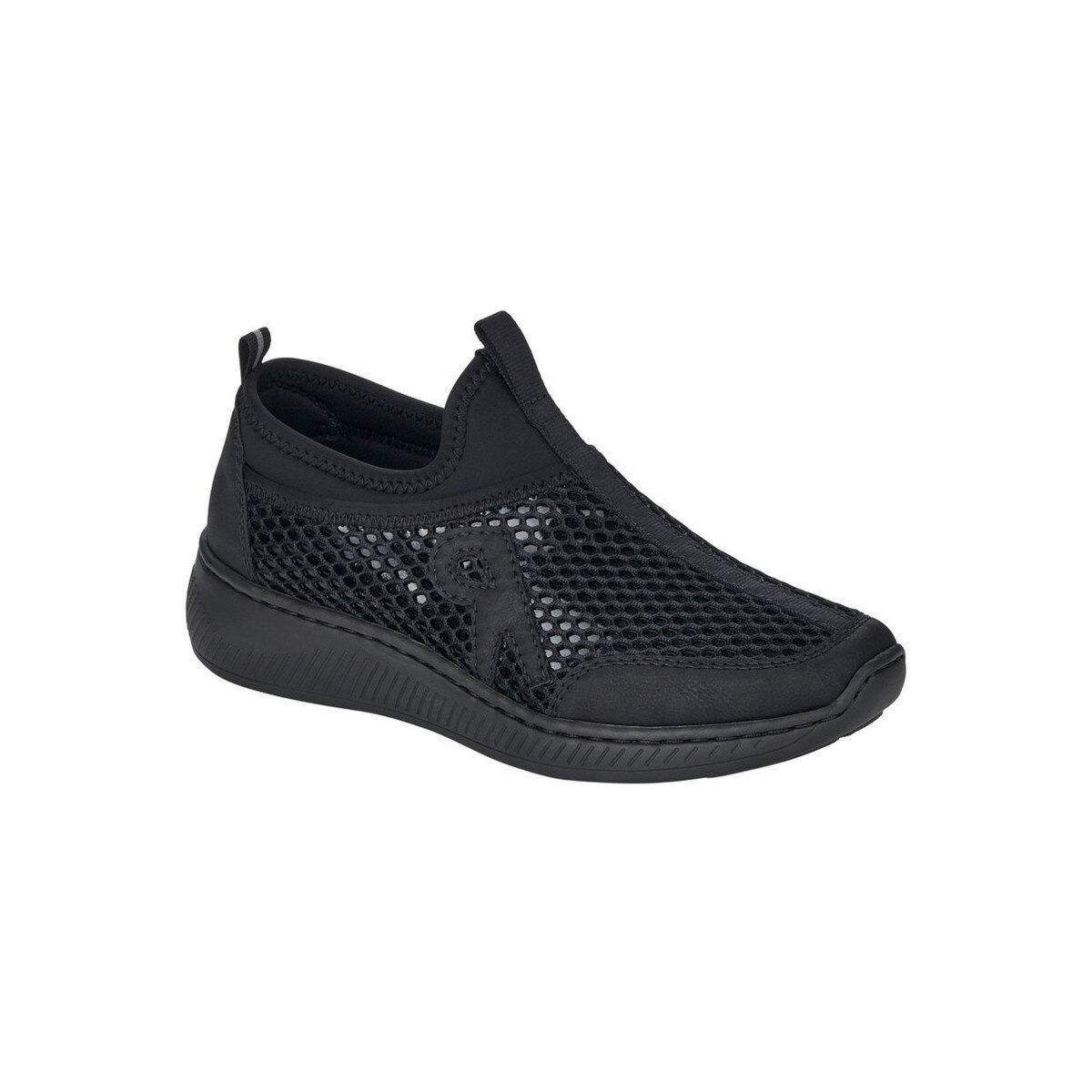 Pantofi sport dama, Trainers, Textil, Negru, Negru