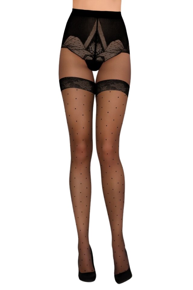 Dres cu imprimeu Amafrena, Negru