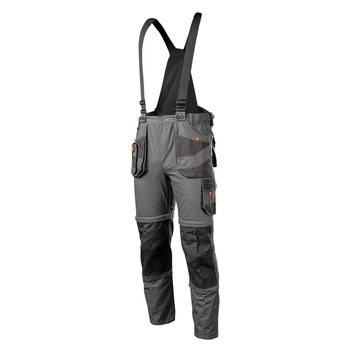 Pantaloni de lucru, 6 in 1, detasabili, cu bretele, bumbac, marimea M/50, NEO Pantaloni de lucru, 6 in 1, detasabili, cu bretele, bumbac, marimea M/50, NEO