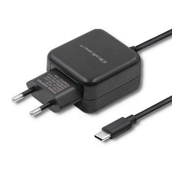 Incarcator Retea Qoltec 12W, 5V, 2.4A, USB tip C, Negru Incarcator Retea Qoltec 12W, 5V, 2.4A, USB tip C, Negru