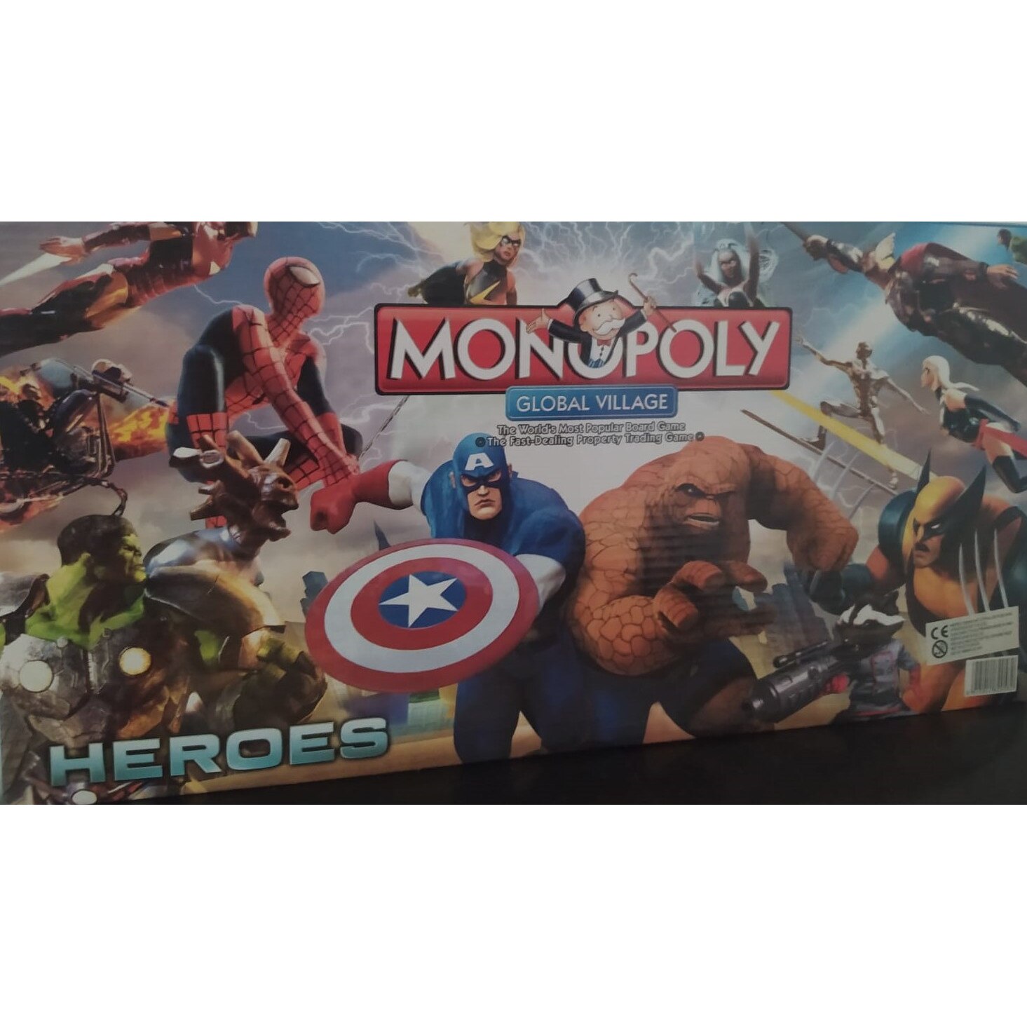 Monopoly pentru copii, Global village Heroes, 100 piese