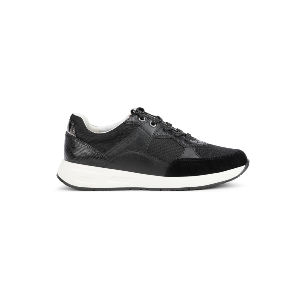 Pantofi sport dama, Geox, D Bulmya, Textil, Negru