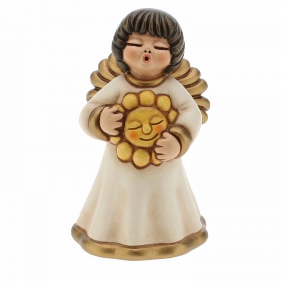 Ingerul Gaia simbolul fericirii, ceramica THUN, 7 cm