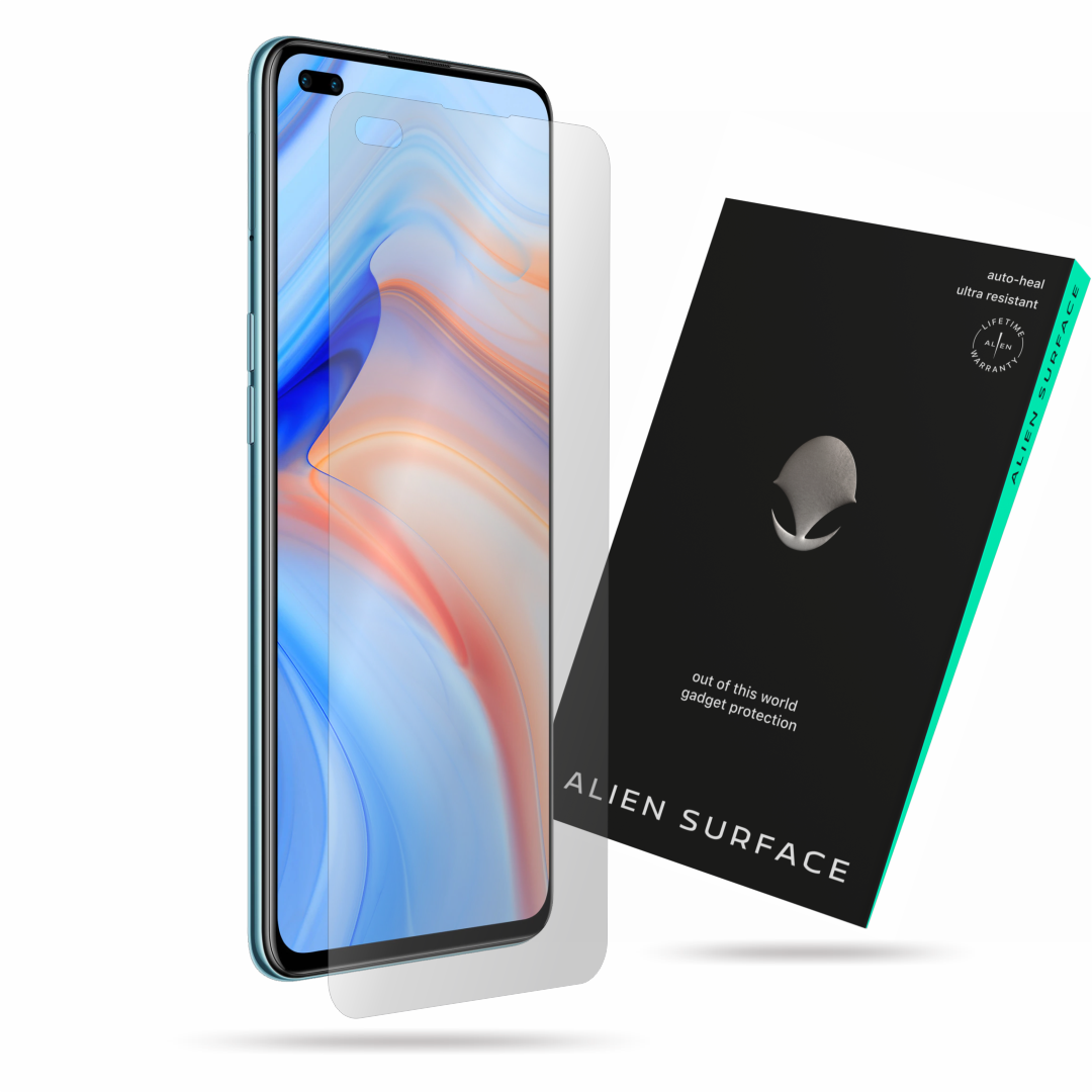 Folie Alien Surface, compatibila cu Oppo Reno 4 Lite, protectie ecran