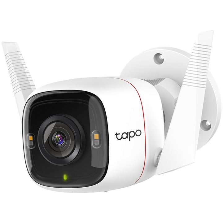 TP-LINK Tapo C320WS Kültéri biztonsági kamera, Wi-Fi, Éjjellátó üzemmód, Fehér