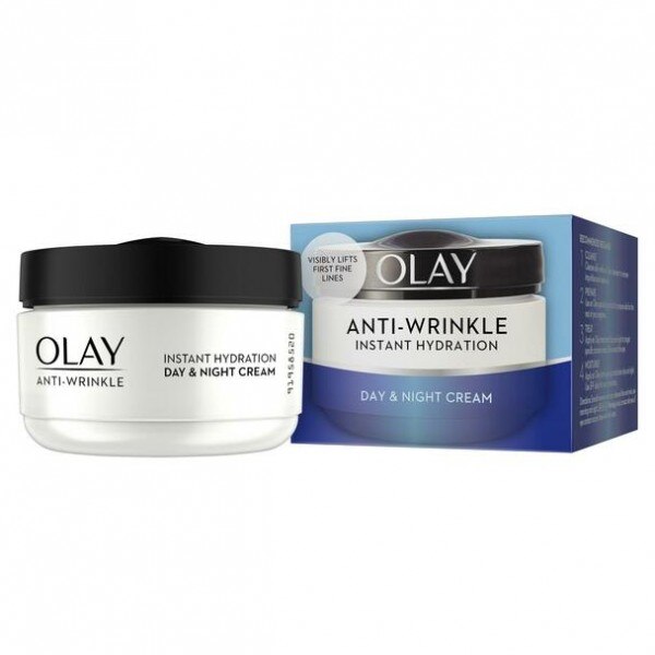 Crema anti-rid pentru noapte si zi, Olay Instant Hydratation Anti-Wrinkle, 50 ml