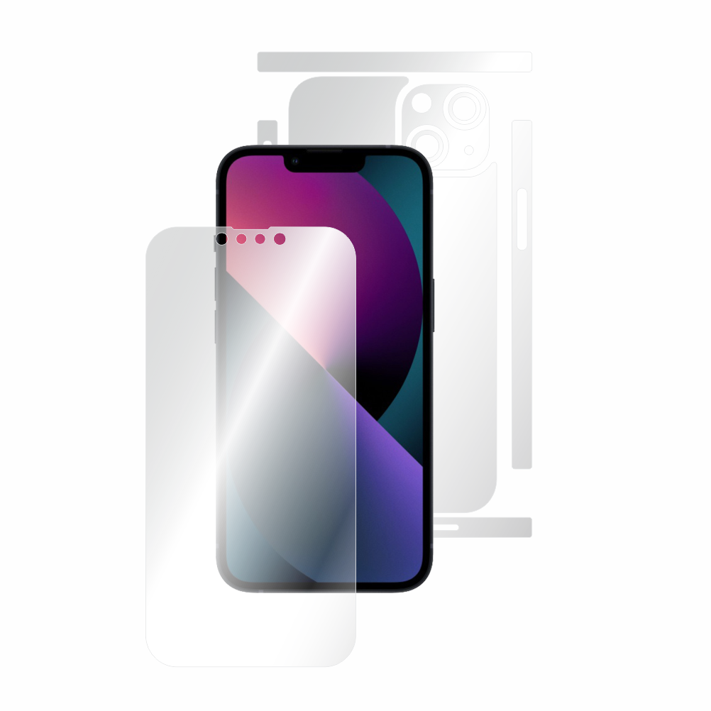 Folie de protectie Clasic Smart Protection compatibil cu Apple iPhone 13 - fullbody - display si spate