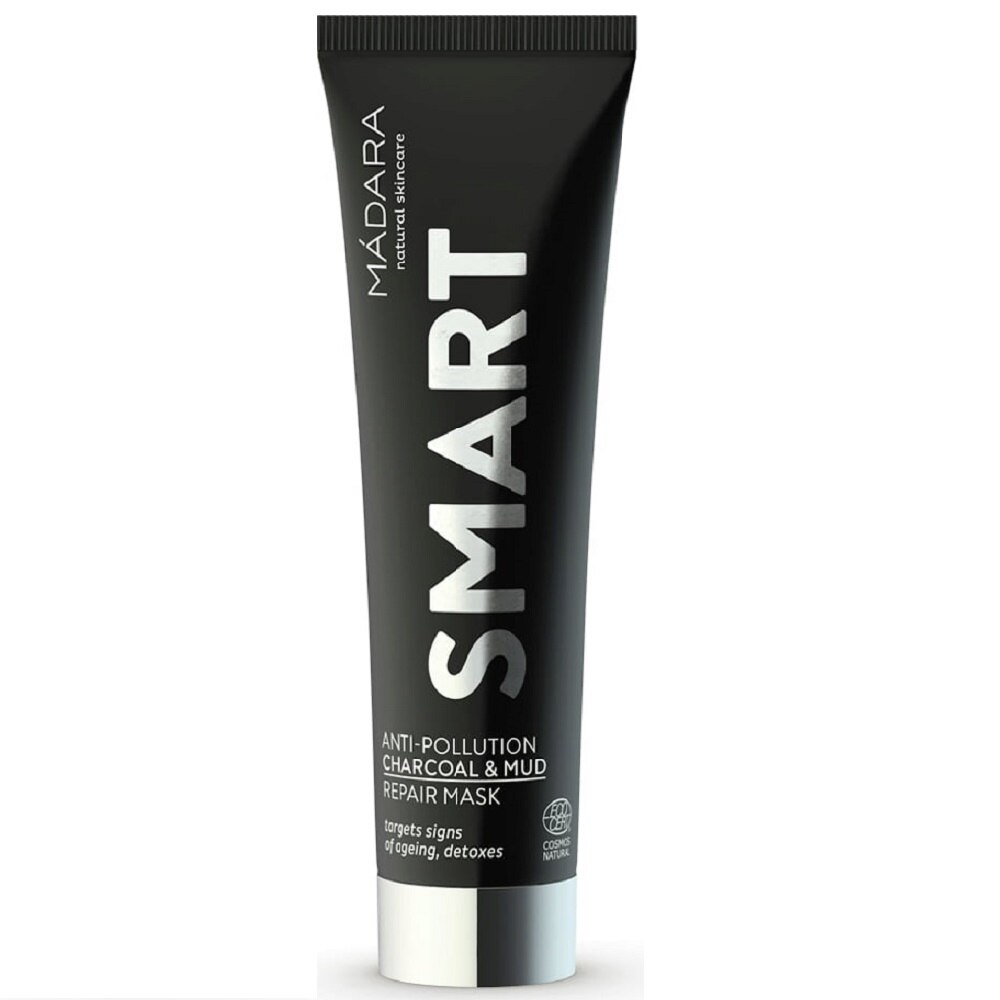 Masca anti-poluare cu carbune si namol Smart Antioxidants 60 ml Madara