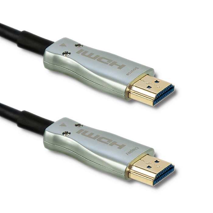 Cablu HDMI 2.0 A tata Qoltec, 10 m, Negru/Argintiu