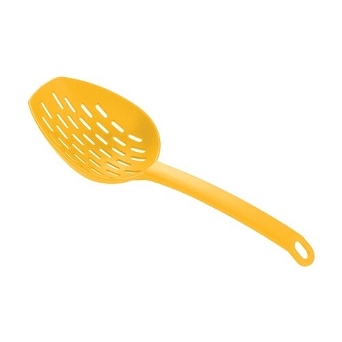 Lingura perforata Tescoma Space Tone, Nylon, Galben, 34 cm