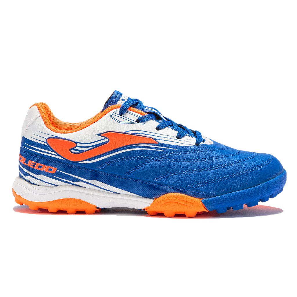 Ghete fotbal copii Joma Toledo JR 2104, Albastru / Portocaliu