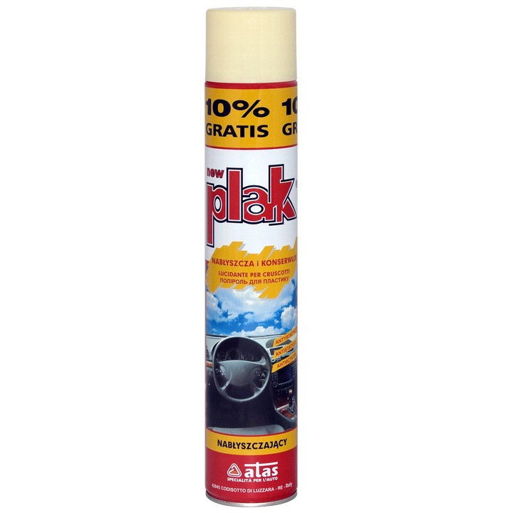 Spray silicon pentru curatat interior auto, XL 750ml, Vanilie