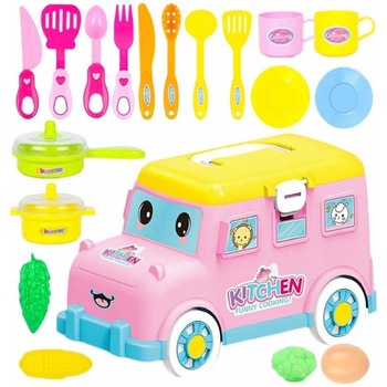 Set de joaca,Bucatarie 3 in 1 ,Mini Bus, tavita servire,accesorii Set de joaca,Bucatarie 3 in 1 ,Mini Bus, tavita servire,accesorii