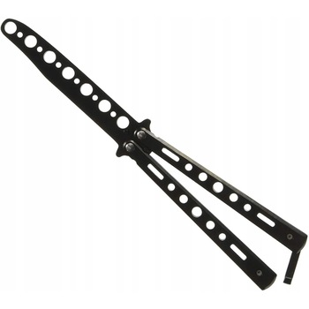 Cutit fluture, Antrenament, Lama 10 x 1.8 cm, Negru Cutit fluture, Antrenament, Lama 10 x 1.8 cm, Negru