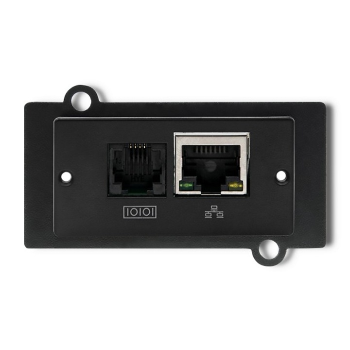 Belső kártya, Qoltec, 50389, bemeneti feszültség: 5 V, bemeneti áram: 0,2 - 0,3 A, hálózati protokollok: Http, Dns, Dhcp, Ipv6, Tls, Https, Ssh, Ssl, csatlakozók: Rj-45 10M/100M Ethernet, Port Rj-11, 80,5 x 53 x 24 mm, 80,5 x 53 x 24 mm