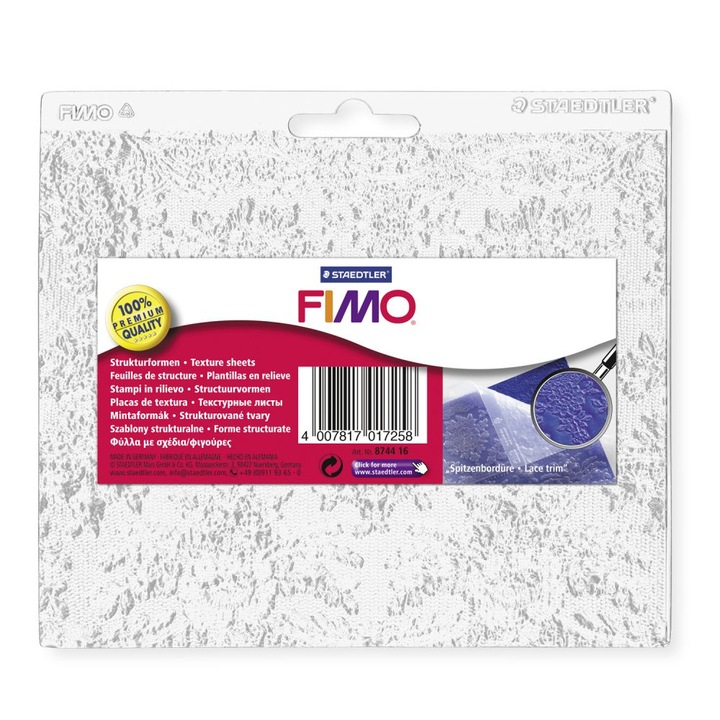 Текстурни листчета Staedtler Fimo 8744, Lace