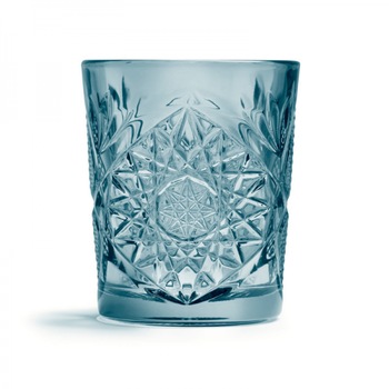 Set 6 pahare universale, Libbey Hobstar, 350 ml, albastru Set 6 pahare universale, Libbey Hobstar, 350 ml, albastru