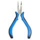 Cleste semi-rotund profesional de precizie, Hogert, 125 mm, din otel rezistent cu maner bi-material