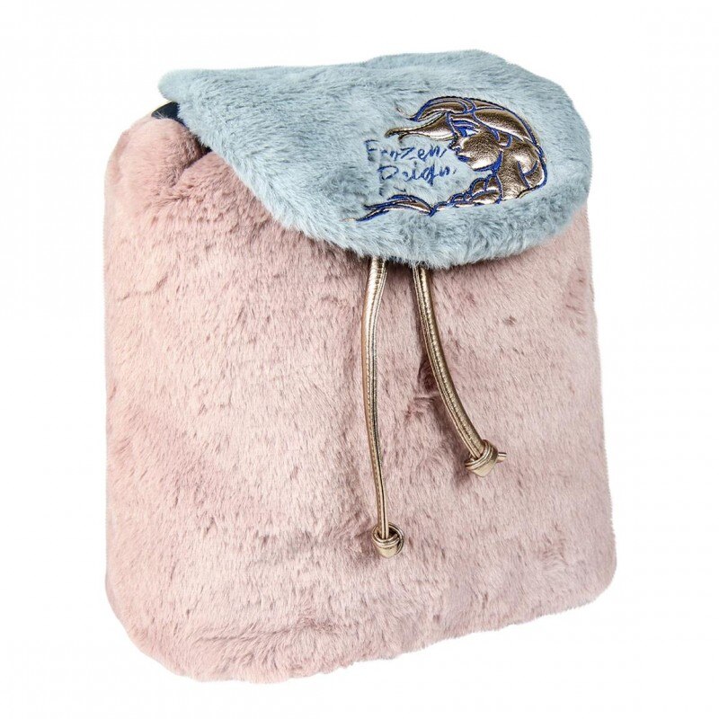 Ghiozdan Frozen 2 Elsa , 23x25x12cm , Gri