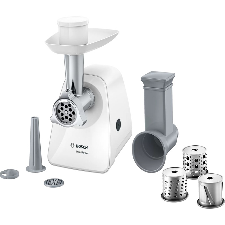 Мелница Bosch MFW2514W, 1500W, 1.7 kg/min, Бяла