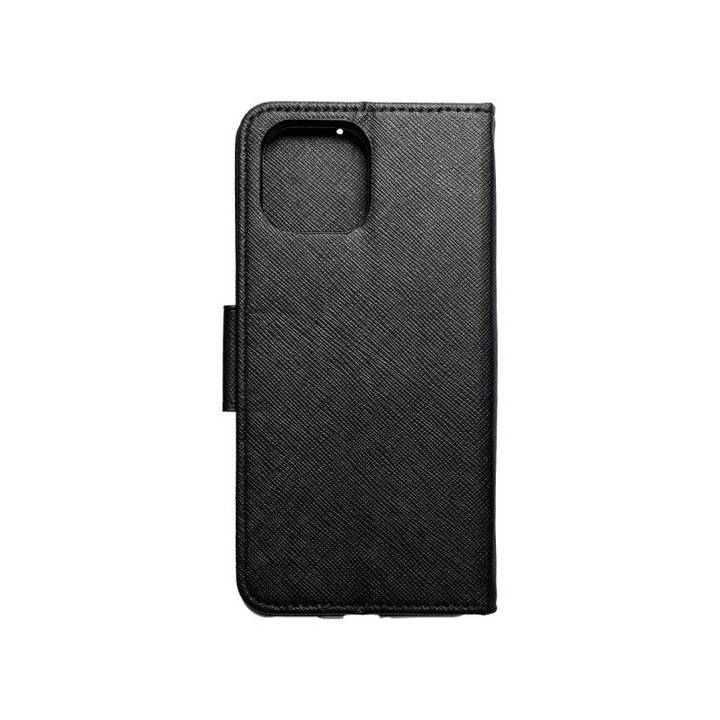 Husa Flip Carte Upzz Fancy Book Compatibila Cu Xiaomi Mi 11 Lite / Mi 11 Lite 5g, Negru