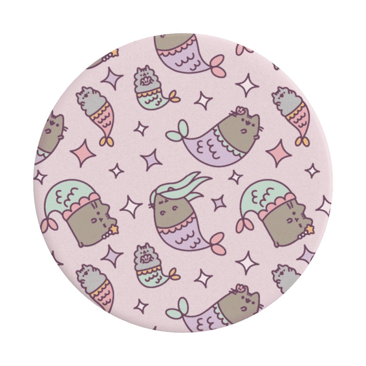 Suport Telefon Popsockets Pusheen Mermaid