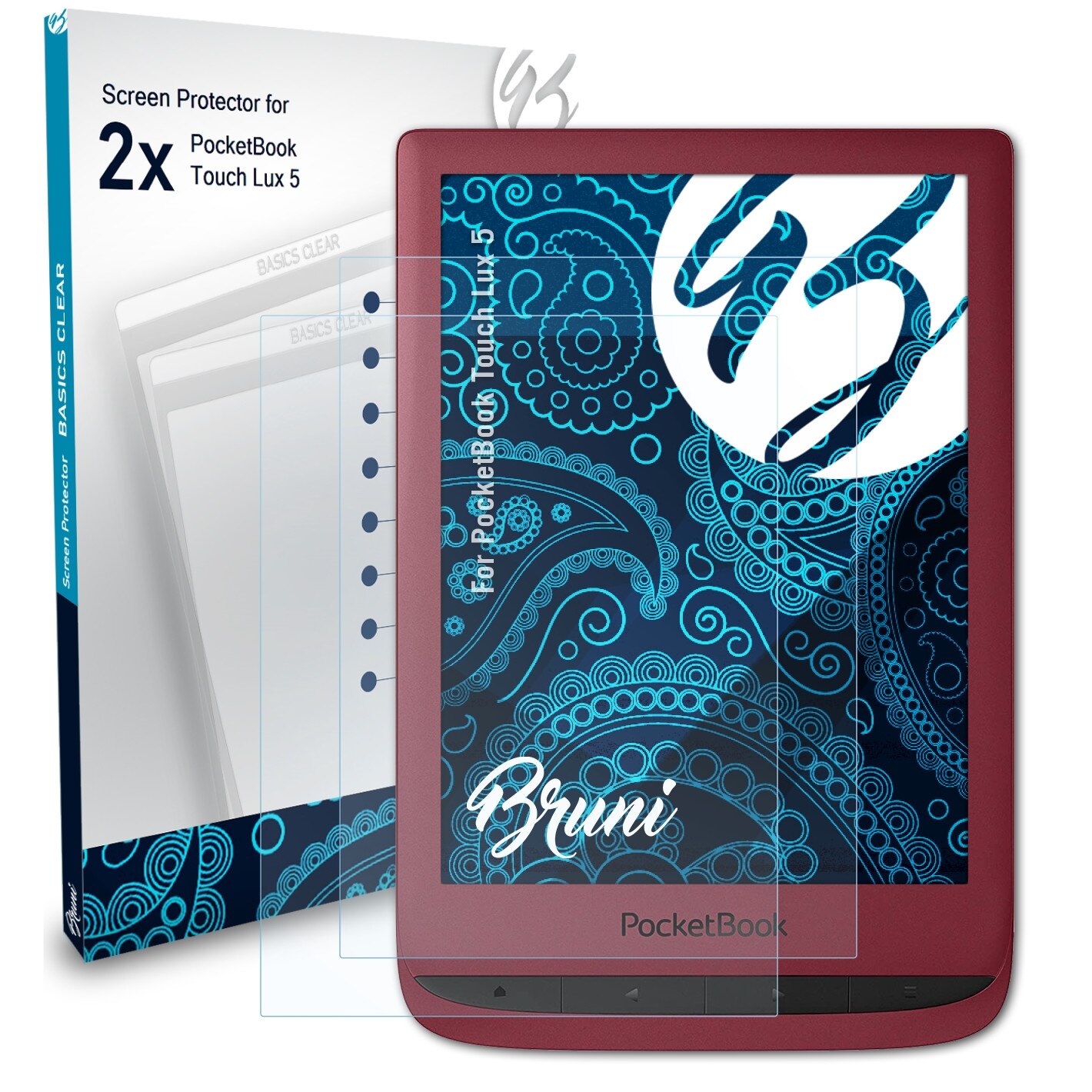 Bruni 2x Screen Protector for  Kindle Paperwhite 11. Generation 2021