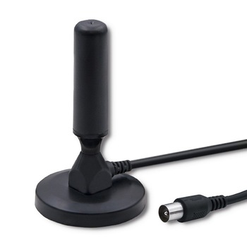 Antena TV Qoltec, DVB-T2, Negru Antena TV Qoltec, DVB-T2, Negru