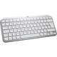 Клавиатура Безжична Logitech MX Keys Mini за Mac, Bluetooth, US INTL layout, Pale Grey