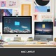 Клавиатура Безжична Logitech MX Keys Mini за Mac, Bluetooth, US INTL layout, Pale Grey