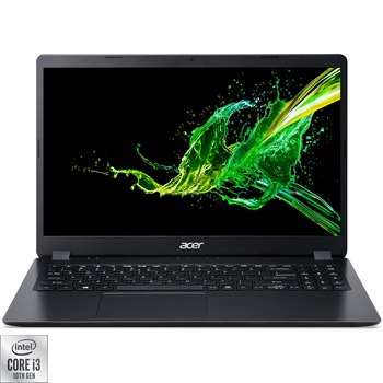 Laptop Acer Aspire 3 A315-56 cu procesor Intel® Core i3-1005G1, 15.6 Laptop Acer Aspire 3 A315-56 cu procesor Intel® Core i3-1005G1, 15.6