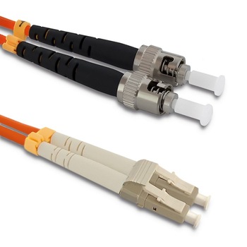 Qoltec, cablu multimod, conectori: LC / UPC - ST / UPC, lungime cablu: 5m Qoltec, cablu multimod, conectori: LC / UPC - ST / UPC, lungime cablu: 5m